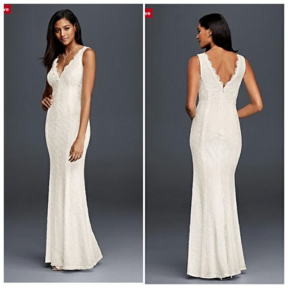 David's Bridal wedding dress